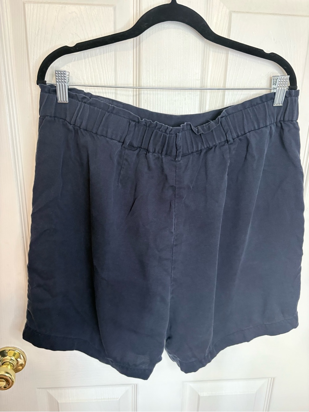 J. Jill Slate Blue Pull-On Bermuda Shorts - Picture 6 of 9